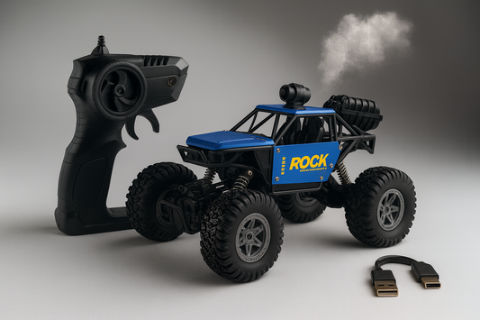"RC Rock Crawler 4x4 – High-Speed Off-Road Remote Control Car