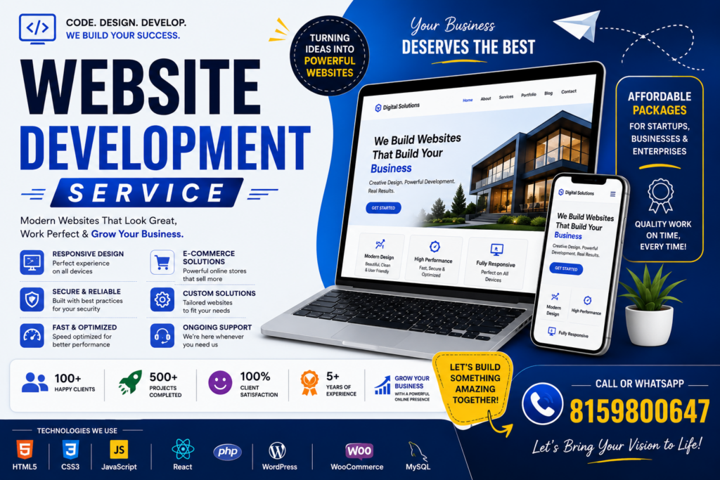 website development services in murshidabad